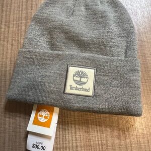 Timberland Light Gray Knit Hat